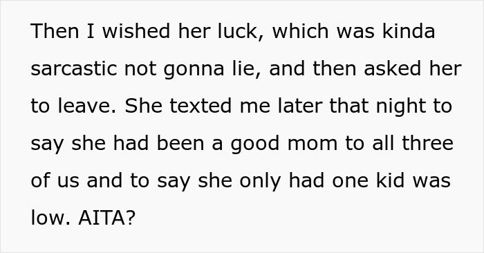 "My Sister And I Were No Longer Her Kids": Guy Finally Snaps At His Mom And Tells Her He's No Longer Her Son, Drama Ensues "My Sister And I Were No Longer Her Kids": Guy Finally Snaps At His Mom And Tells Her He's No Longer Her Son, Drama Ensues