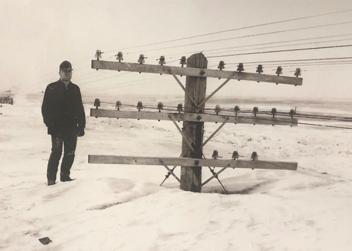 12 metros de nieve, Dakota del Norte (1966)