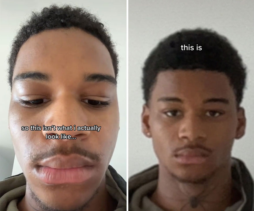 Tiktok Selfie Trend Has People Surprised By How They Really Look And Here Are 70 Side-By-Side Comparisons