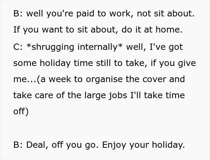 "Where Have You Been?": Employee Goes On Vacation And Can’t Be Reached By Phone, Boss Panics When No One Can Cover Him "Where Have You Been?": Employee Goes On Vacation And Can’t Be Reached By Phone, Boss Panics When No One Can Cover Him