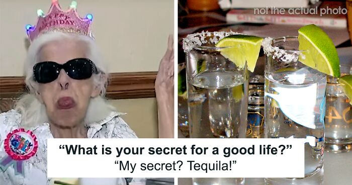 Surprising And Uncommon Secret To A Long And Happy Life Revealed By 101-Year-Old Woman To Be Tequila