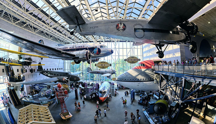 National Air And Space Museum In Washington, D.c., USA