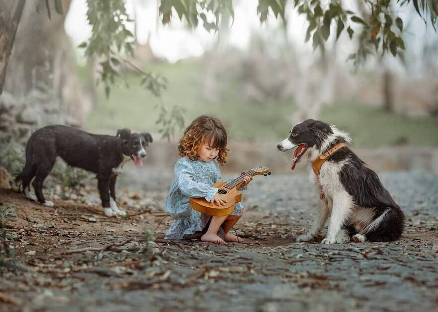 Photographer Creates Images To Highlight The Strong Bond Between Humans And Animals (44 Pics)