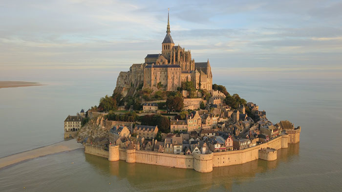 Mont Saint-Michel In Normandy, France