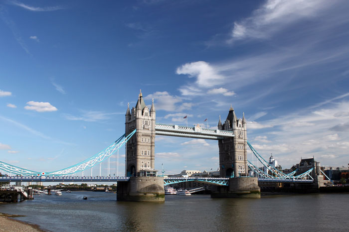 Tower Bridge In London, United Kingdom