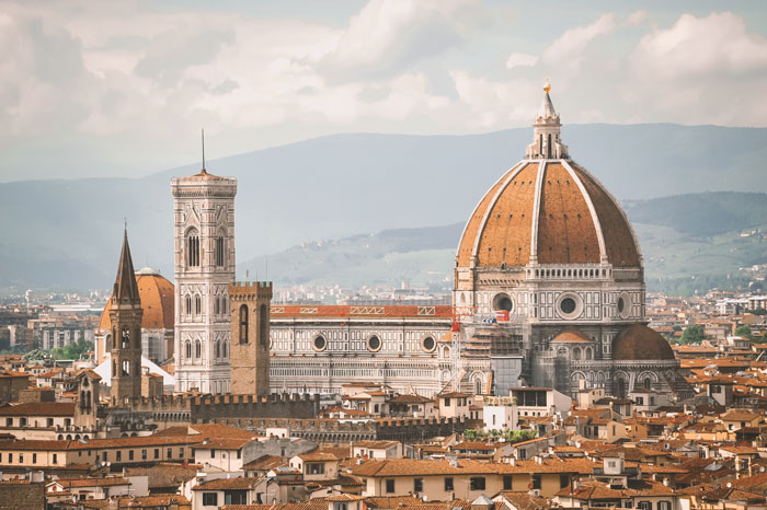 Florence Cathedral In Florence, Italy