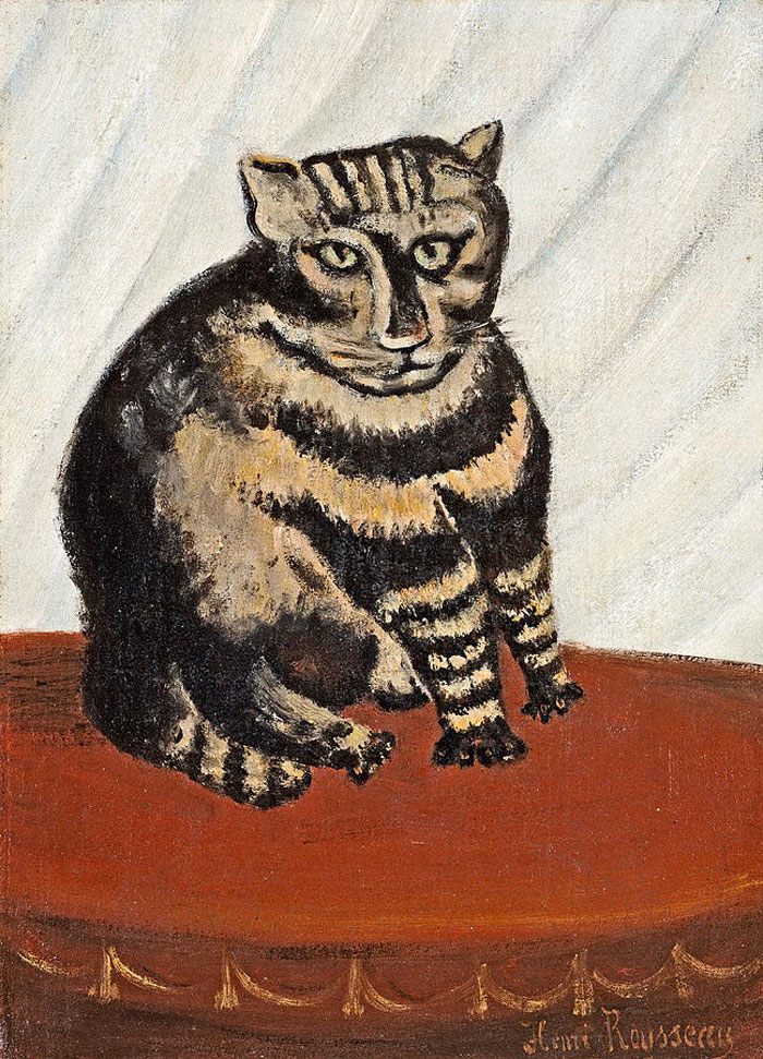 Le Chat Tigre By Henri Rousseau