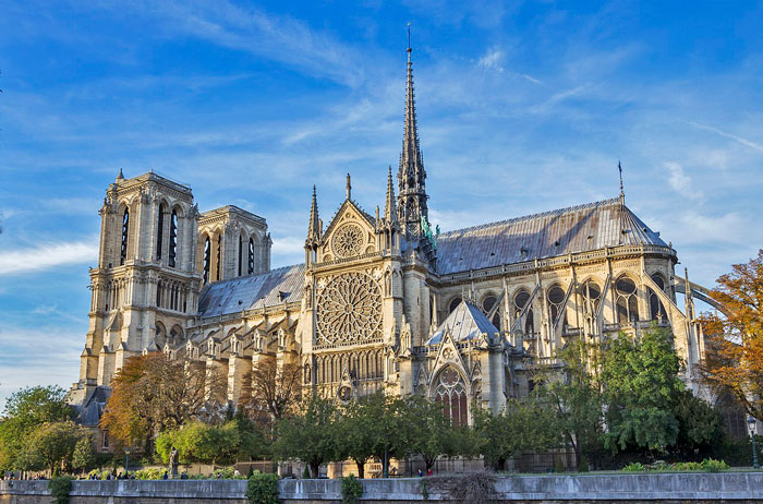 Notre Dame De Paris In Paris, France
