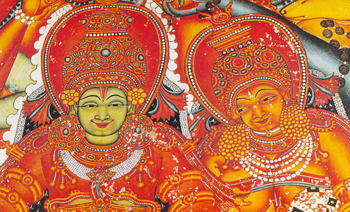 Pundareekapuram mural painting