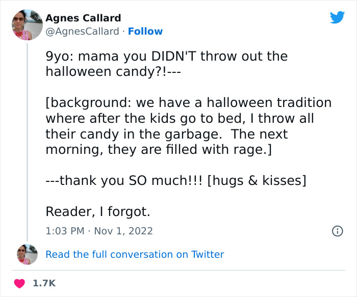 Mom Tweets About Throwing Away Her Kids' Halloween Candy, People Come For Her And Call Her Cruel