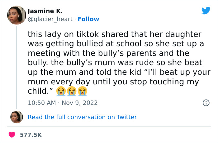 "That Child Was So Scared": Woman Hits Her Daughter’s Bully’s Mom In Front Of Her Child To Make Sure They Don’t Do It Again "That Child Was So Scared": Woman Hits Her Daughter’s Bully’s Mom In Front Of Her Child To Make Sure They Don’t Do It Again