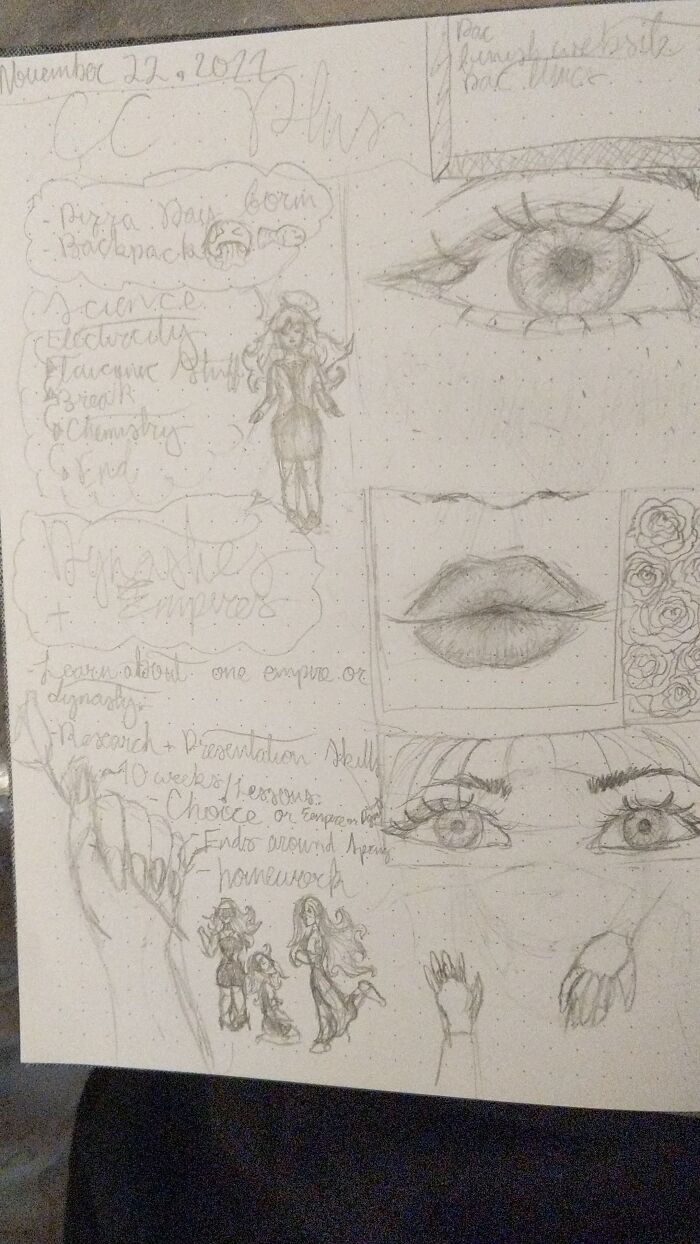 Last Thing I Drew Was In My School Notebook 🥴