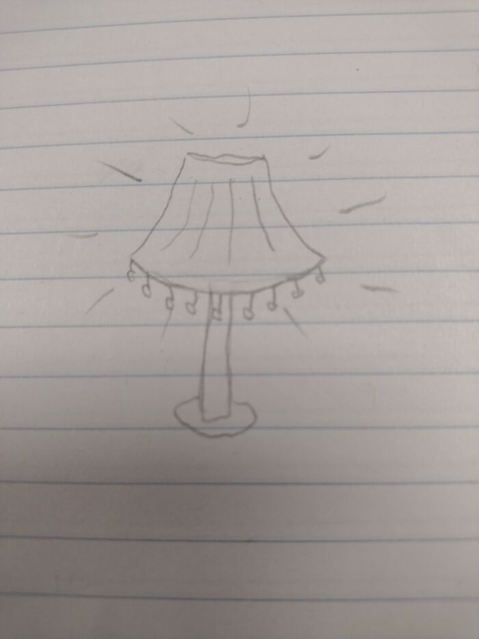 I'm Right Handed, So This Is My Left Handed Lamp :)