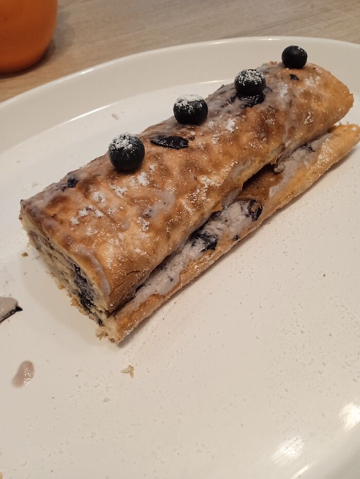 Blueberry Biscuit Roll I Made Today