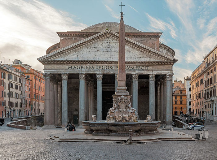 Pantheon In Rome, Italy