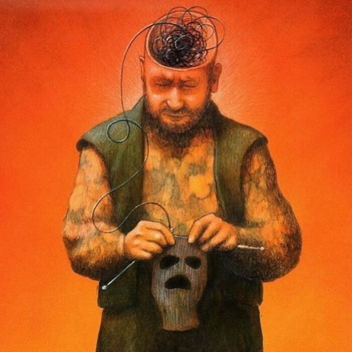 New Illustrations By Artist Pawel Kuczynski That Continue To Put Their Finger On The Wounds Of Today's Society (61 Pics)