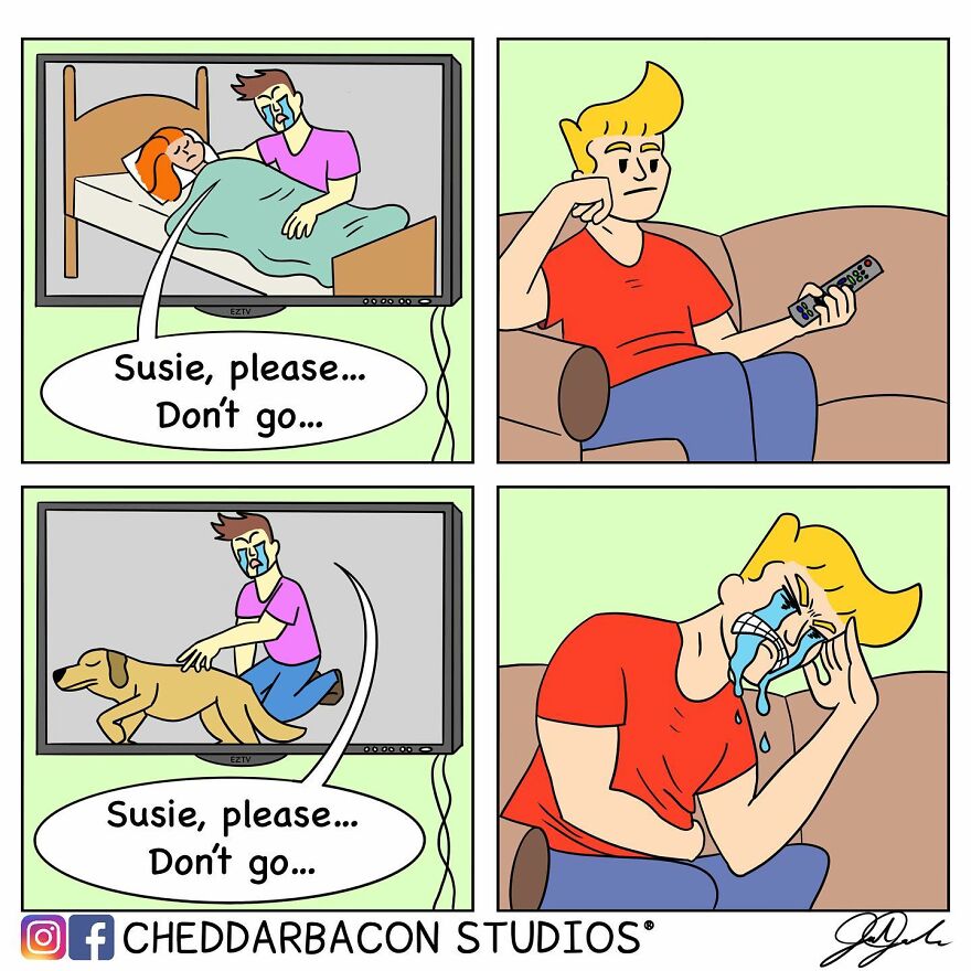 Ridiculously Funny Comics By ‘Cheddar Bacon Studios’(23 New Pics)
