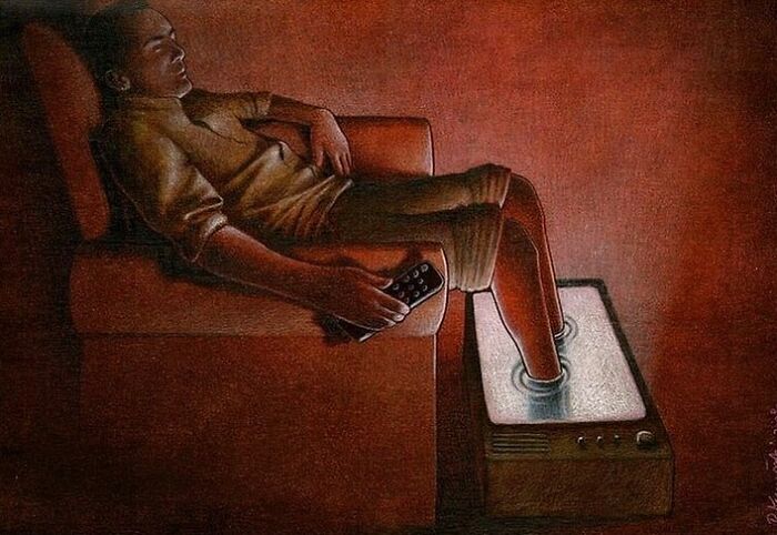New Illustrations By Artist Pawel Kuczynski That Continue To Put Their Finger On The Wounds Of Today's Society (61 Pics)