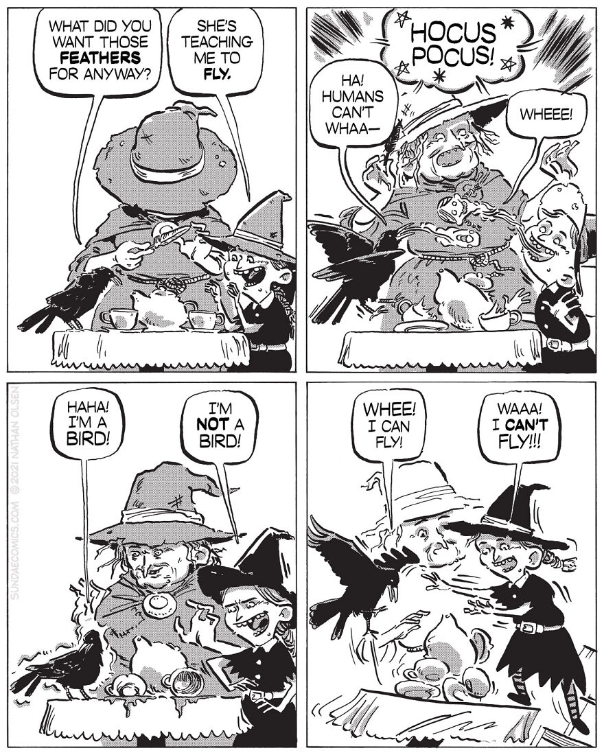 I Accidentally Created A Wholesome Webcomic About Witches That I Think You Will Love!