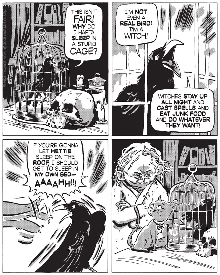 I Accidentally Created A Wholesome Webcomic About Witches That I Think You Will Love!