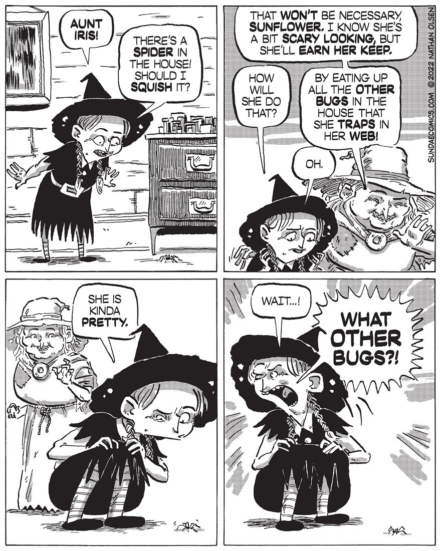 I Accidentally Created A Wholesome Webcomic About Witches That I Think You Will Love!