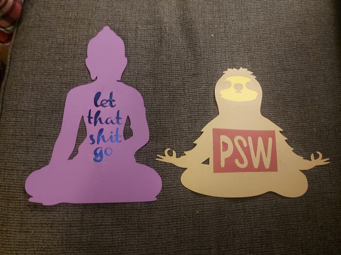 Some Paper Crafts I Made For My Locker At Work (I'm A Psw)