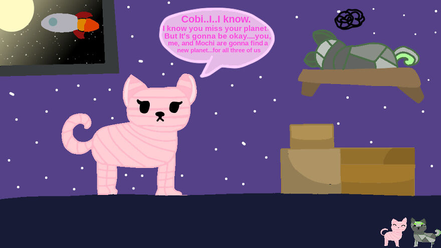 I Started A Webtoon About Two Shibas And A Teenage Astronaut In Search Of A Home! I Started A Webtoon About Two Shibas And A Teenage Astronaut In Search Of A Home!