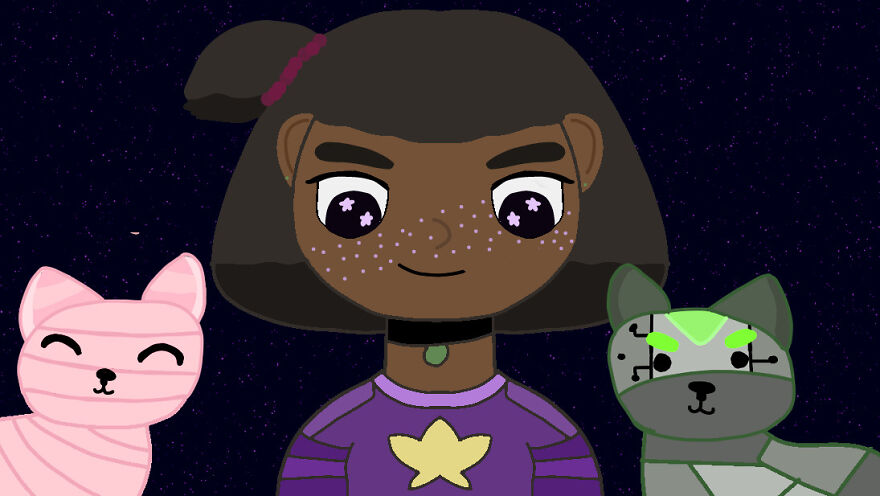 I Started A Webtoon About Two Shibas And A Teenage Astronaut In Search Of A Home! I Started A Webtoon About Two Shibas And A Teenage Astronaut In Search Of A Home!