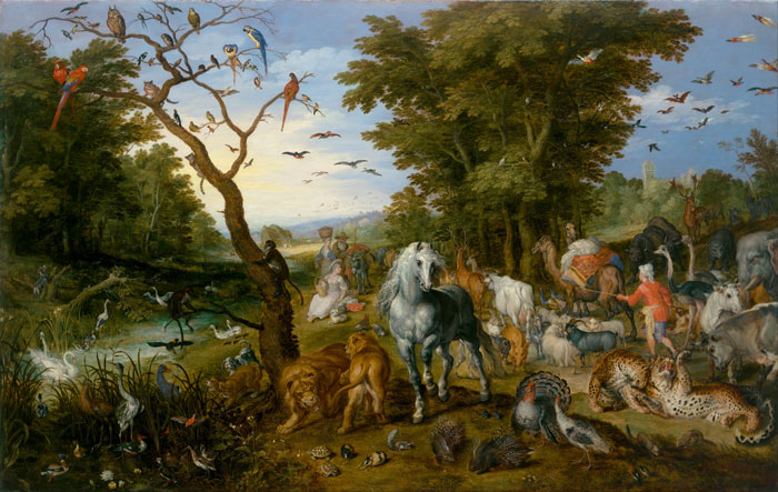 The Entry Of The Animals Into Noah's Ark (1613) By Jan Brueghel The Elder