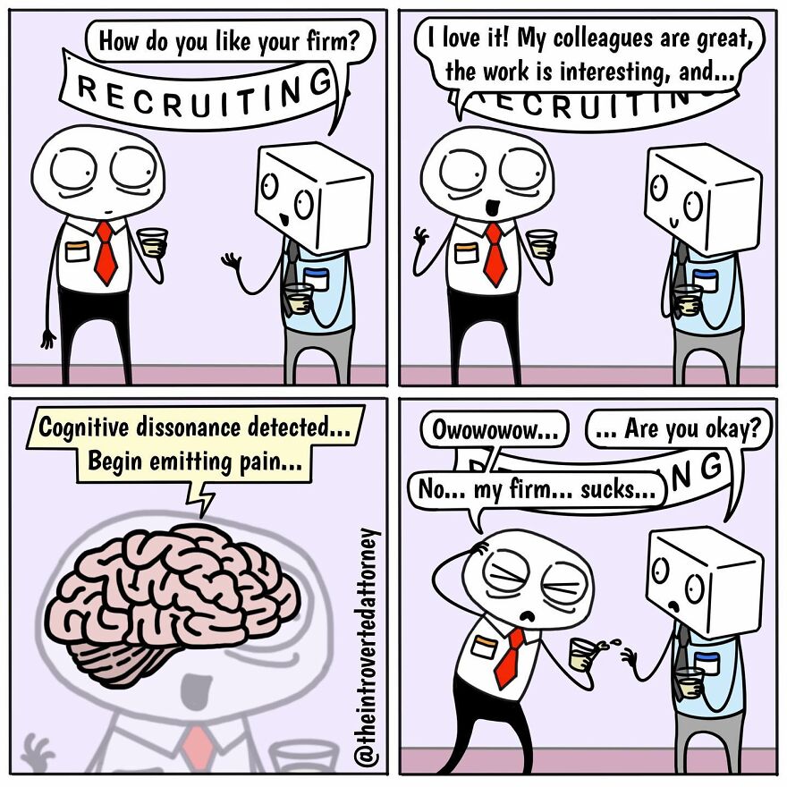 25 Comics Drawn By A Disgruntled Lawyer That Anyone With A Corporate Job Can Relate To