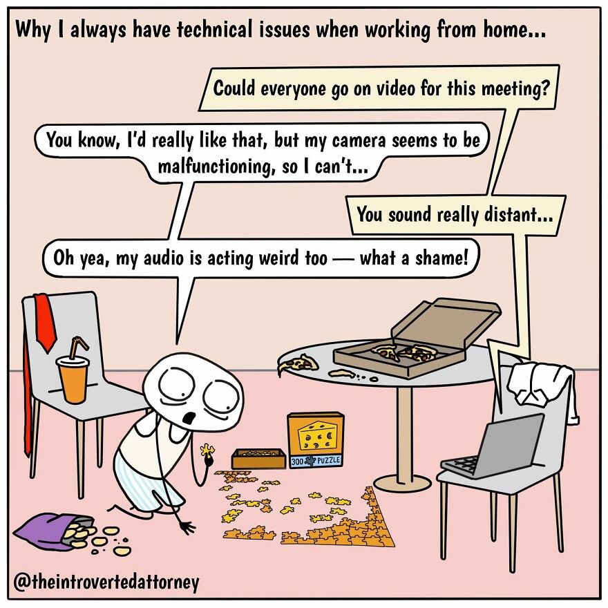 25 Comics Drawn By A Disgruntled Lawyer That Anyone With A Corporate Job Can Relate To