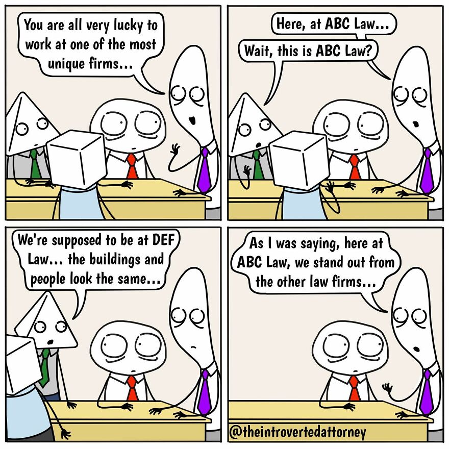 25 Comics Drawn By A Disgruntled Lawyer That Anyone With A Corporate Job Can Relate To