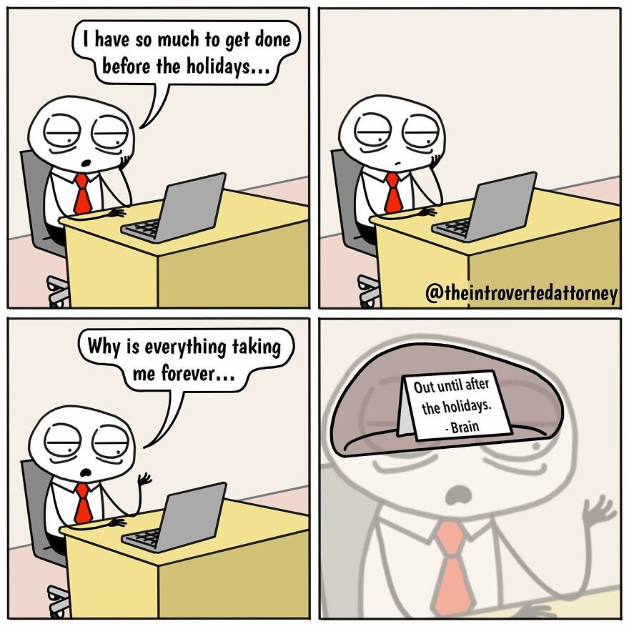 25 Comics Drawn By A Disgruntled Lawyer That Anyone With A Corporate Job Can Relate To