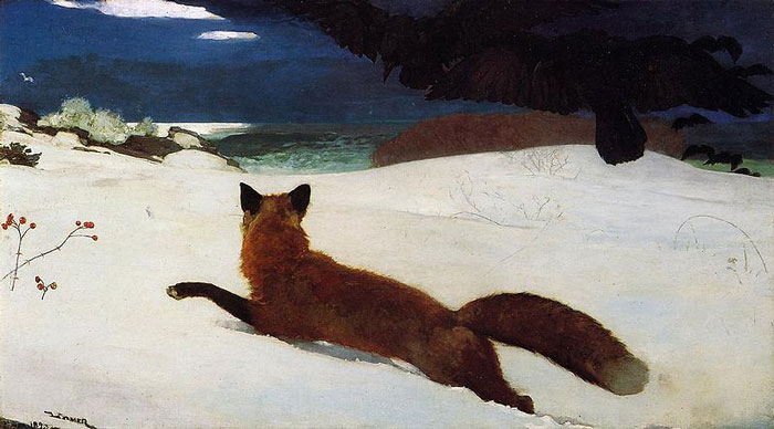 Fox Hunt (1893) By Winslow Homer
