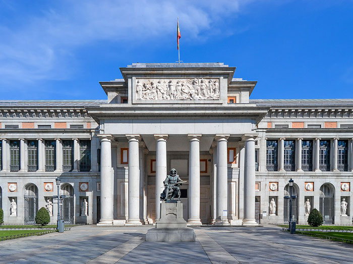 Museo Nacional Del Prado In Madrid, Spain