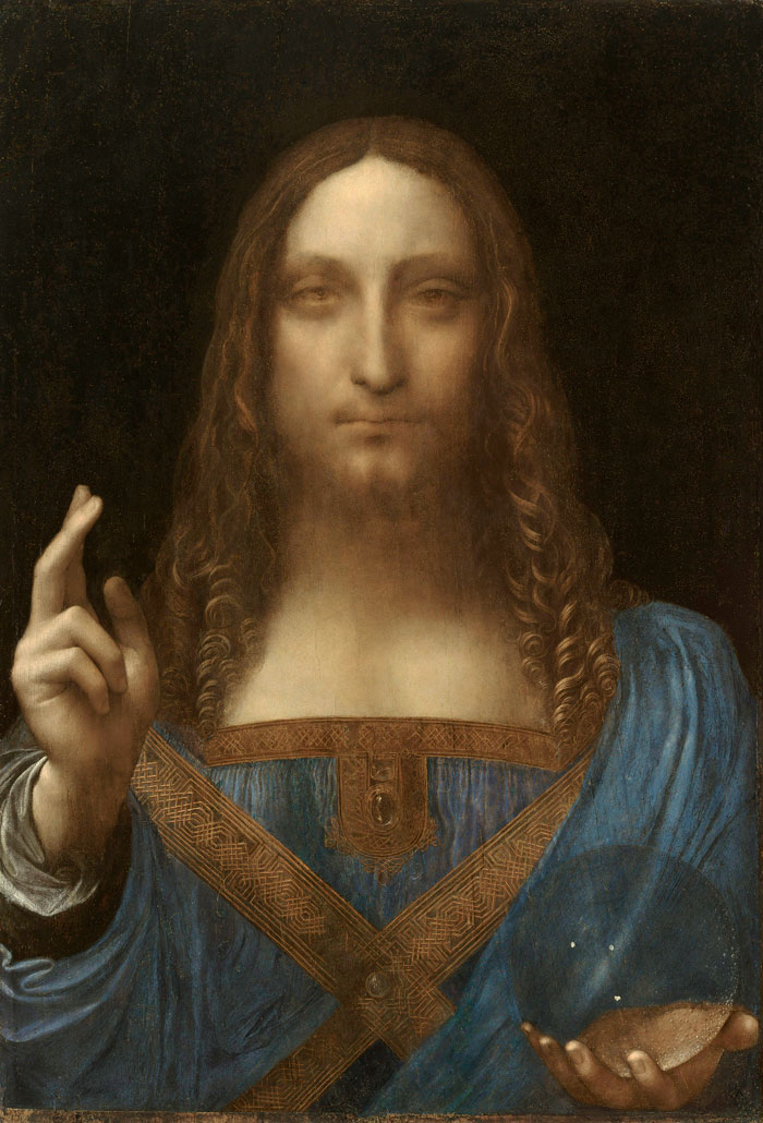 Salvator Mundi by Leonardo da Vinci, approx. 1500