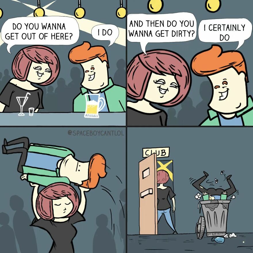 Artist’s New Hilariously Crazy Comics For People Who Loves Dark Humor (43 Pics)