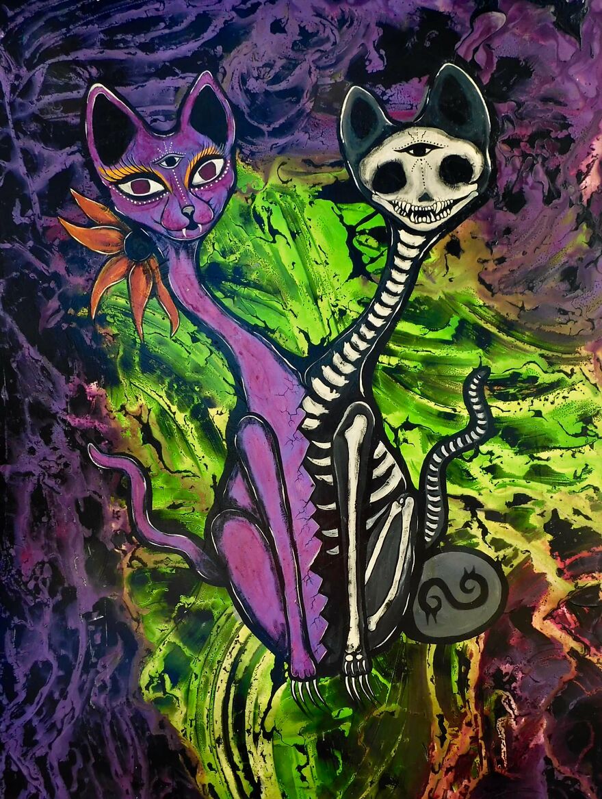 Paintings That Capture Macabre And Playful Dualities Of Life Paintings That Capture Macabre And Playful Dualities Of Life