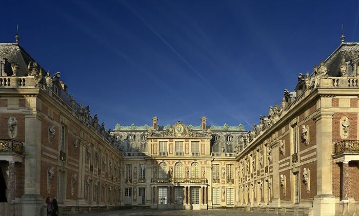 Palace Of Versailles In Versailles, France