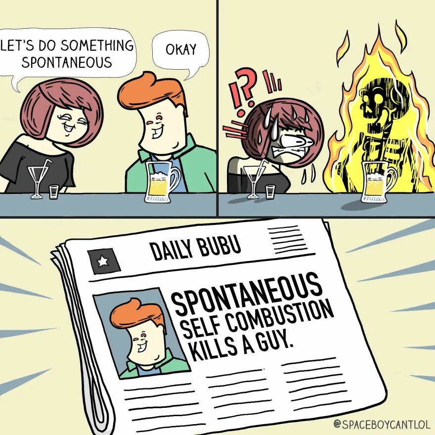 Artist’s New Hilariously Crazy Comics For People Who Loves Dark Humor (43 Pics)