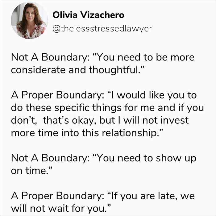 Personal Coach Explains How To Set Boundaries Properly In An Illuminating Thread Personal Coach Explains How To Set Boundaries Properly In An Illuminating Thread