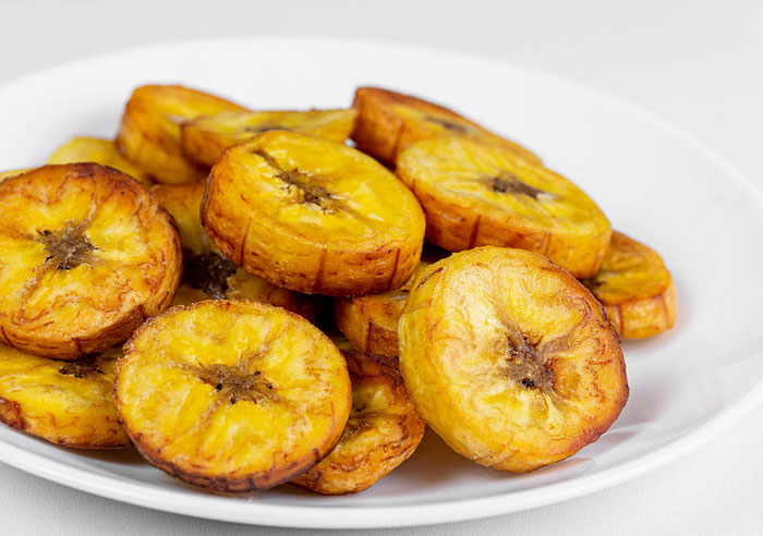 Fried Plantains, A Traditional Christmas Side Dish In Cuba