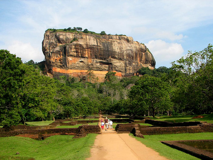 Climb To The Peak Of Sigiriya Rock In Sri Lanka