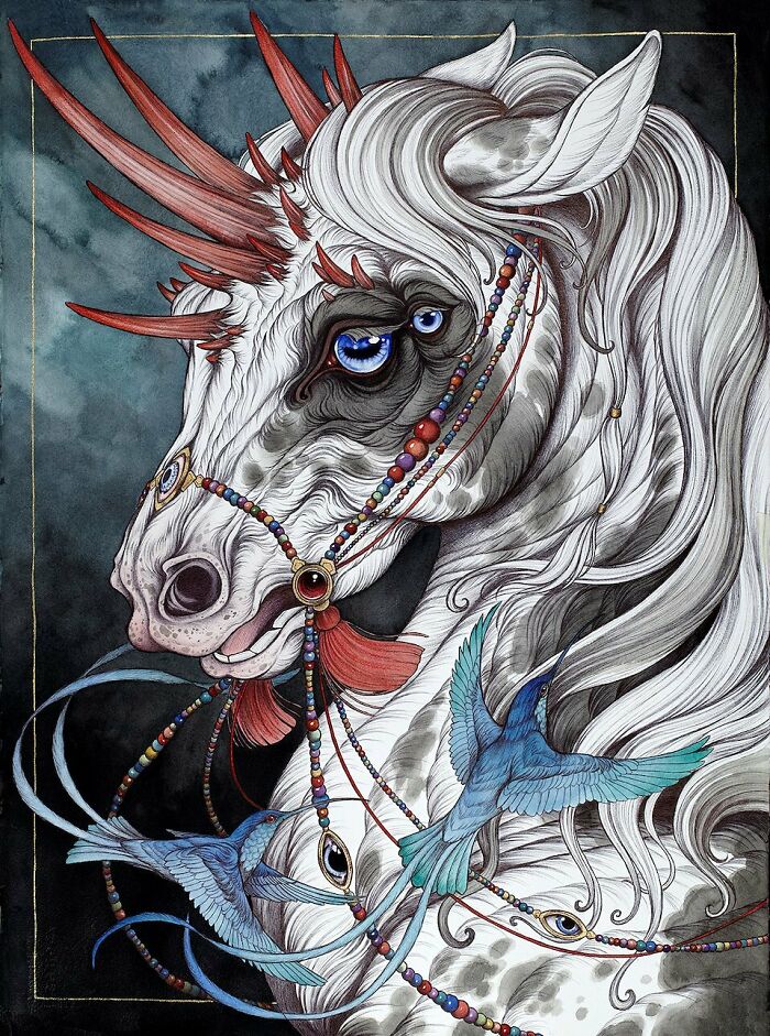 Beautifully Twisted Art That Connects The Kinship Between Man And Beast (7 Pics) Beautifully Twisted Art That Connects The Kinship Between Man And Beast (7 Pics)