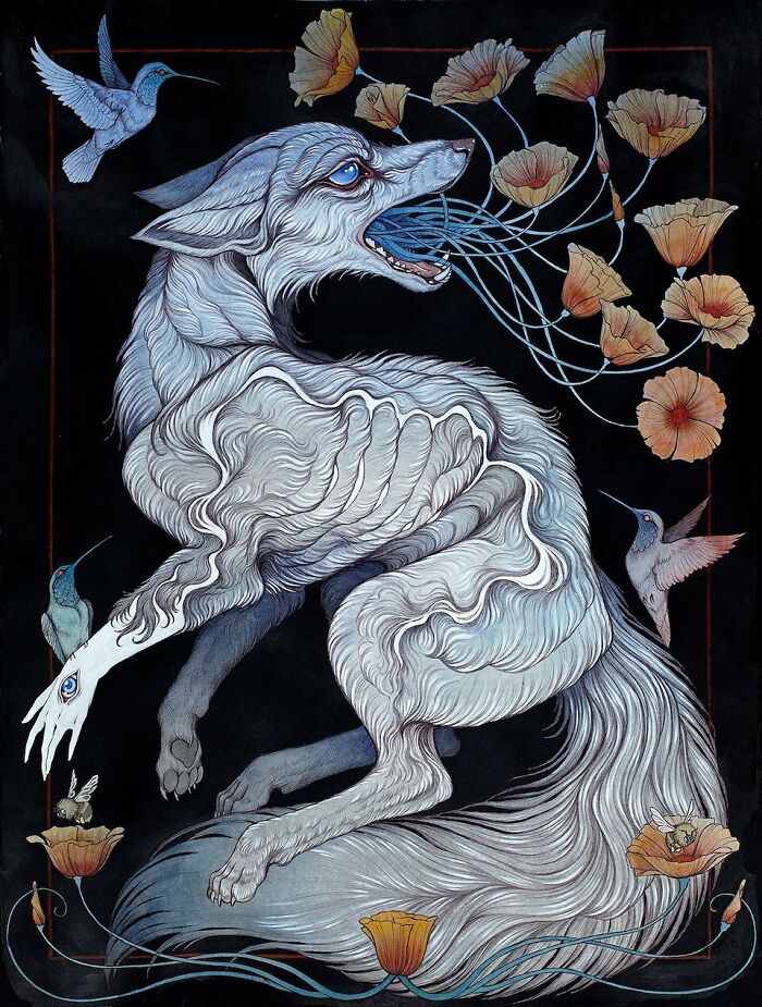 Beautifully Twisted Art That Connects The Kinship Between Man And Beast (7 Pics) Beautifully Twisted Art That Connects The Kinship Between Man And Beast (7 Pics)