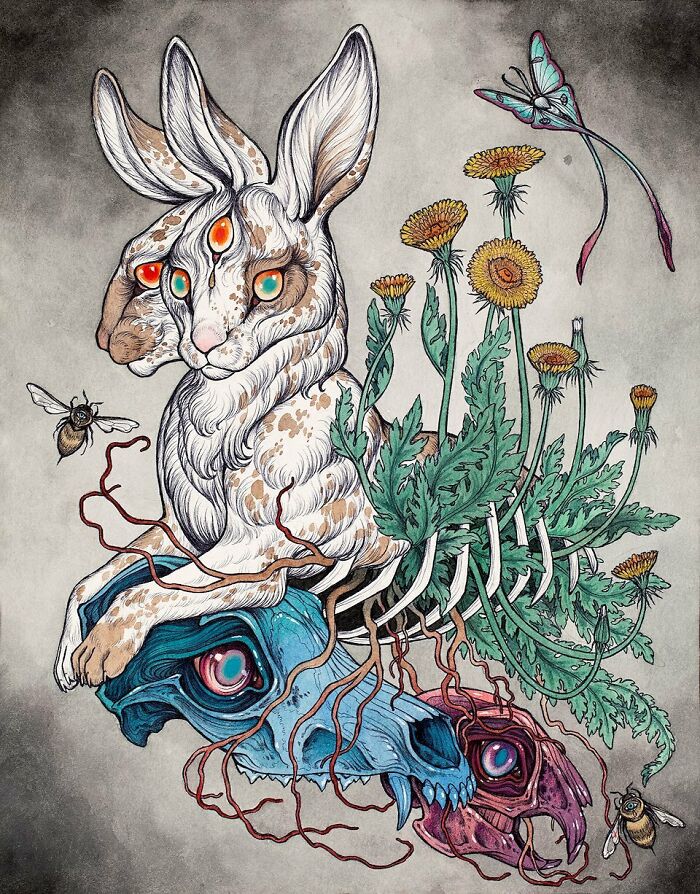 Beautifully Twisted Art That Connects The Kinship Between Man And Beast (7 Pics) Beautifully Twisted Art That Connects The Kinship Between Man And Beast (7 Pics)