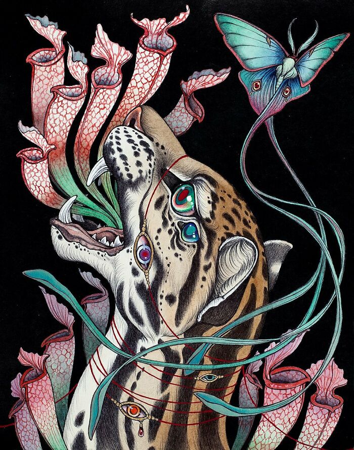 Beautifully Twisted Art That Connects The Kinship Between Man And Beast (7 Pics) Beautifully Twisted Art That Connects The Kinship Between Man And Beast (7 Pics)