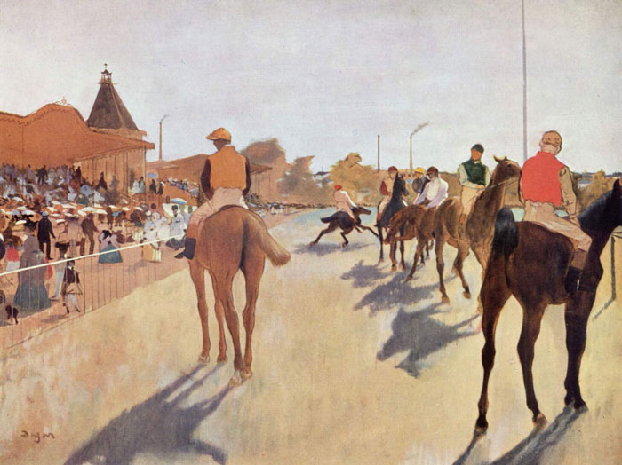 The Parade (1866) By Edgar Degas