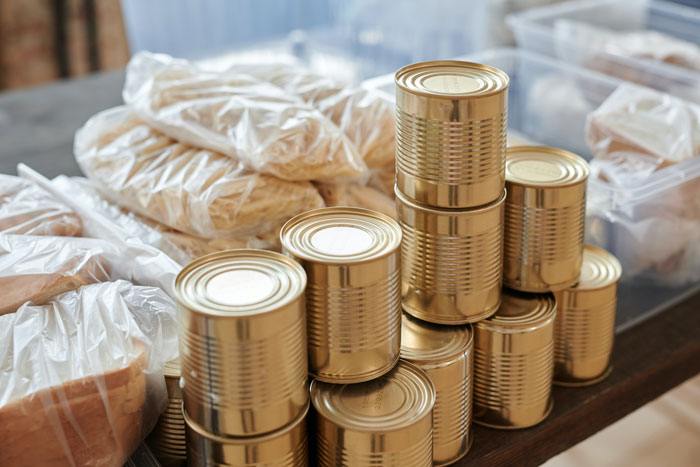 Collect And Donate Non-Perishable Food Items