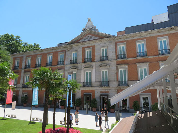 Thyssen-Bornemisza National Museum In Madrid, Spain